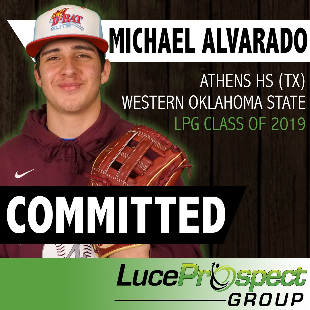 ALVARADO COMMITS TO WESTERN OKLAHOMA STATE